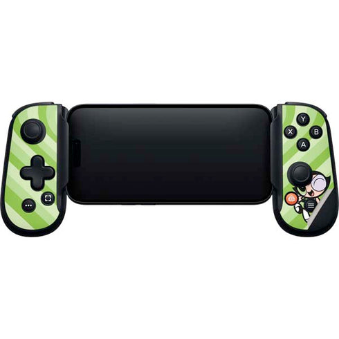 Cartoon Network Powerpuff Girls Buttercup Green Hearts Backbone One for iPhone Game Controller Skin